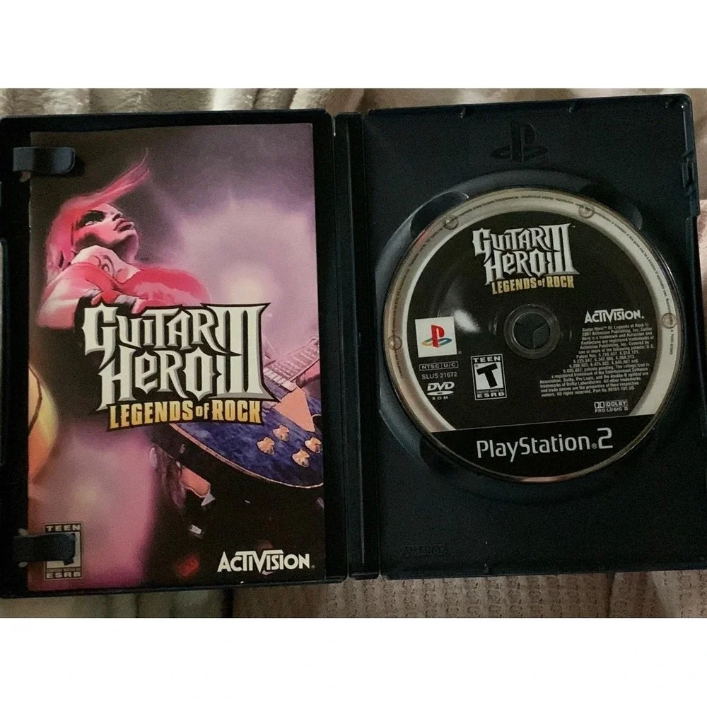 Guitar Hero III Legends of Rock For‎ Playstation 2